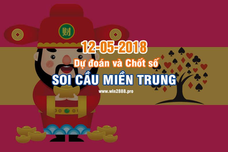 Win2888 chốt số soi cầu XSMT 12-5-2018