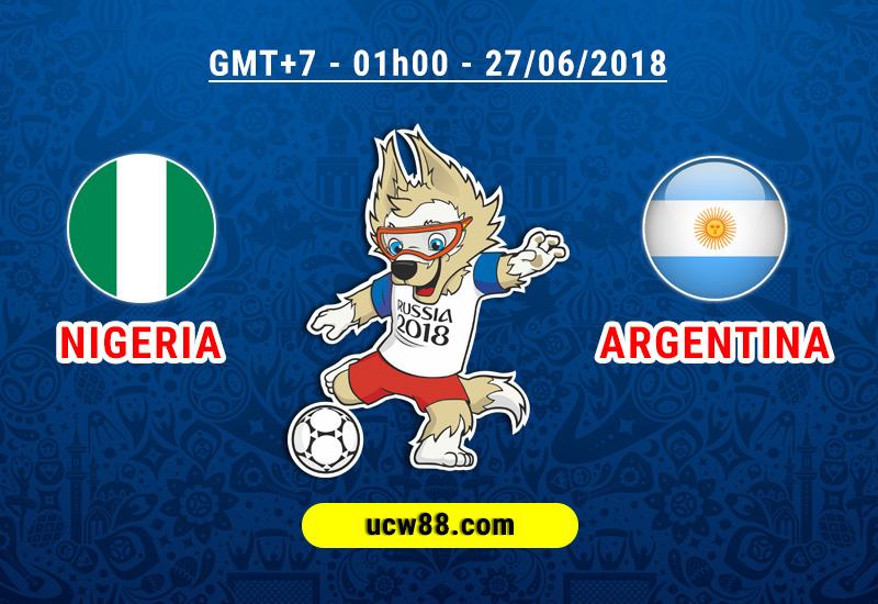 Soi Kèo Nigeria vs Argentina (27/06) - Bảng D World Cup 2018