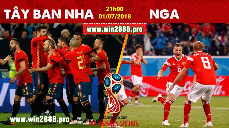 Soi kèo Tây Ban Nha vs Nga - Vòng 1-16 World Cup 2018 ngày 1/7 