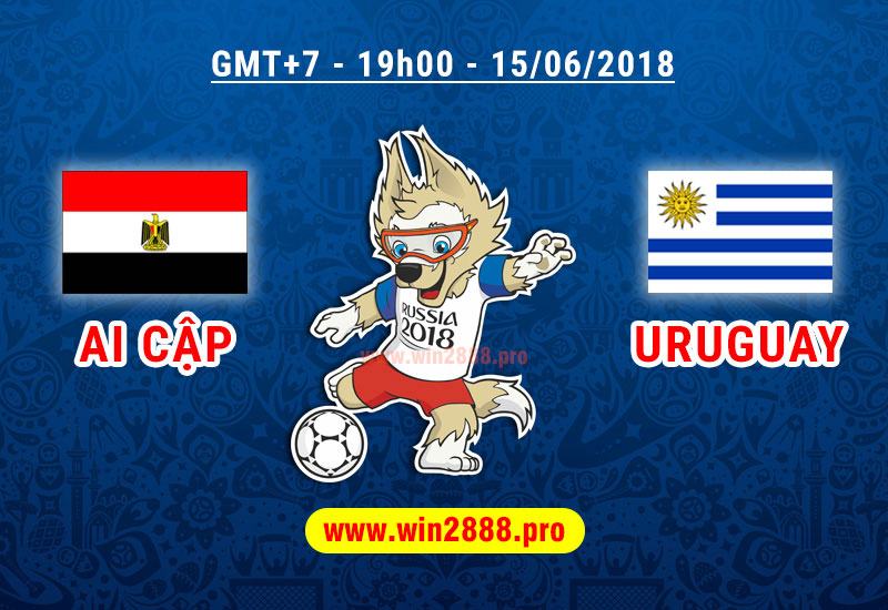 Soi Kèo Ai Cập vs Urugoay – Bảng A World Cup 2018
