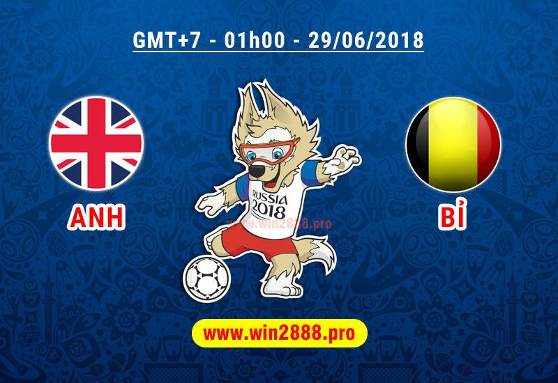 Soi Kèo Anh vs Bỉ 29/06/2018 – Bảng G World Cup 2018