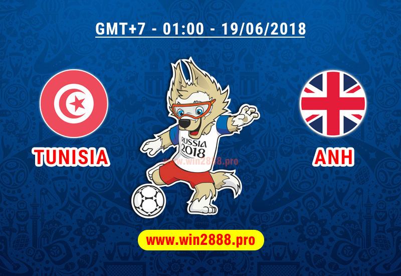 Soi Kèo Anh vs Tunisia (19/06/2018) - Bảng G World Cup 2018