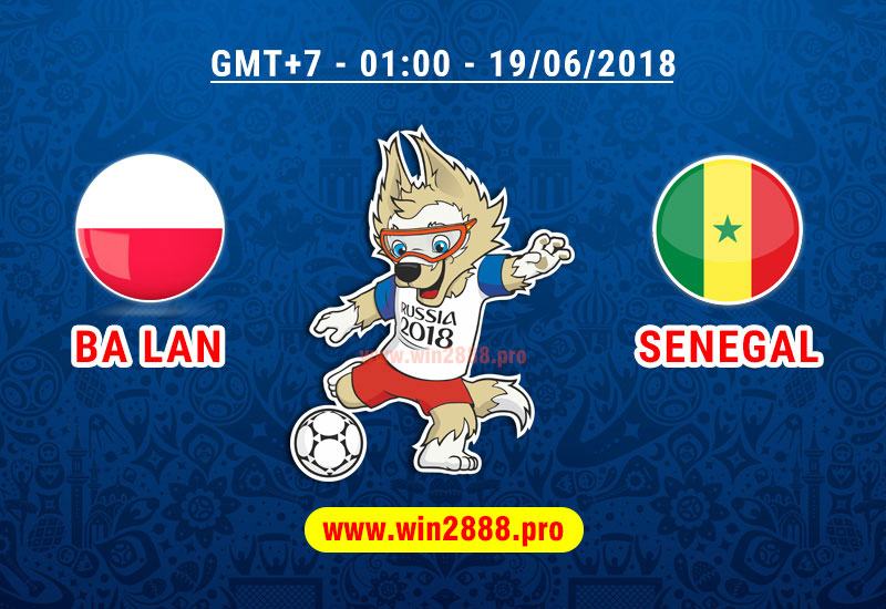 Soi Kèo Ba Lan vs Senegal (19/06/2018) – Bảng H World Cup 2018