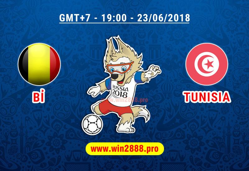 Soi Kèo Bỉ vs Tunisia 23/06/2018 – Bảng G World Cup 2018