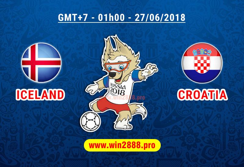 Soi Kèo Iceland vs Croatia (27/06) – Bảng D World Cup 2018