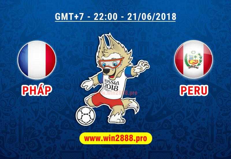 Soi Kèo Pháp vs Peru (21/06) – Bảng C World Cup 2018