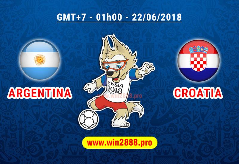 Soi Kèo Argentina vs Croatia 22/06/2018 – Bảng D World Cup 2018