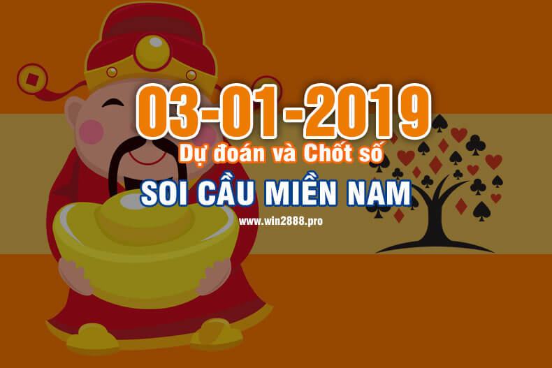 Win2888 soi cầu chốt số XSMN 3-1-2019