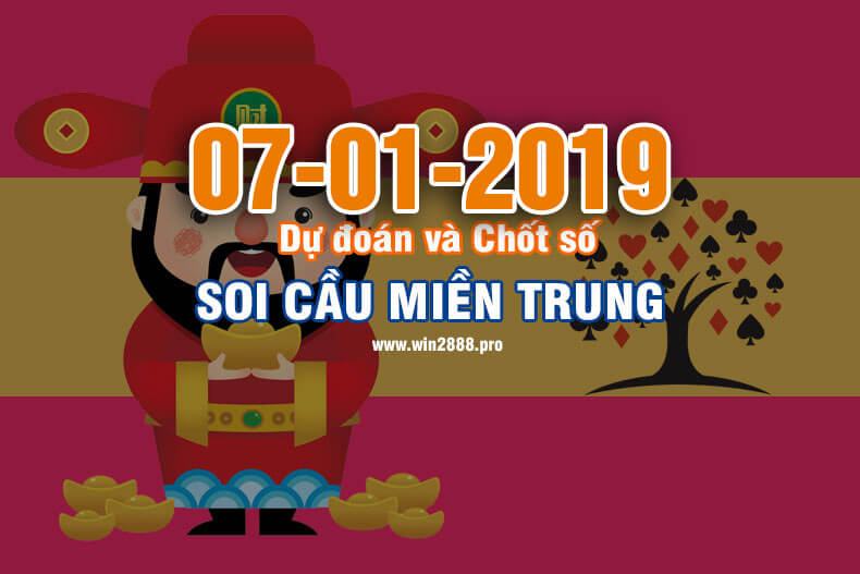 Win2888 chốt số soi cầu XSMT 7-1-2019