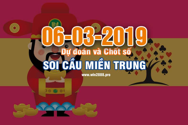 Win2888 chốt số soi cầu XSMT 6-3-2019