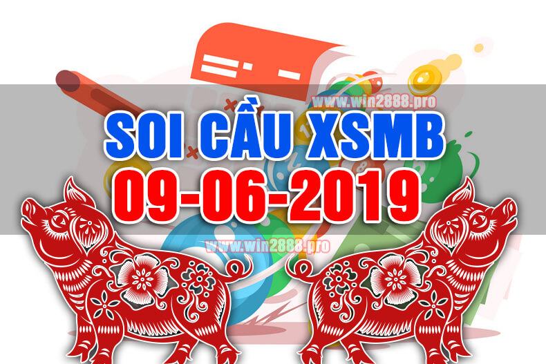 Win2888 chốt số soi cầu XSMB 9-6-2019