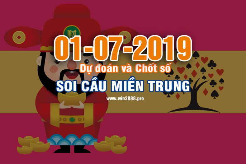 Win2888 chốt số soi cầu XSMT 1-7-2019