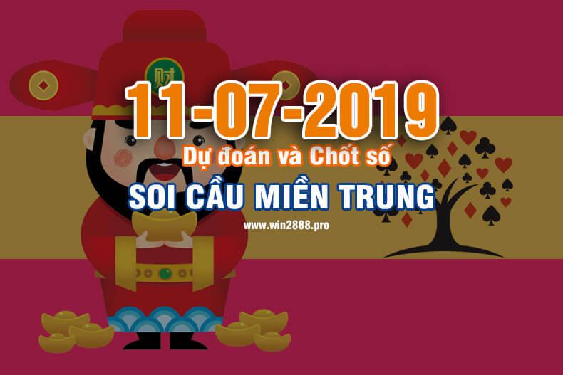 Win2888 chốt số soi cầu XSMT 11-7-2019