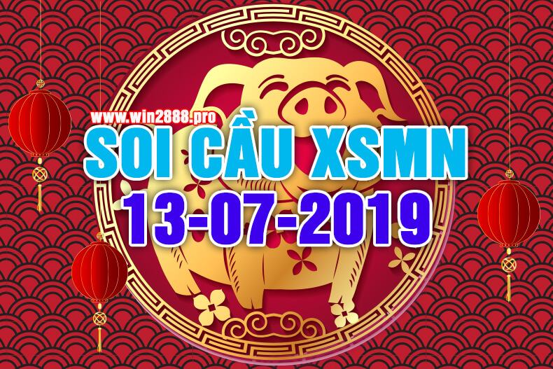 Win2888 soi cầu chốt số XSMN 13-7-2019