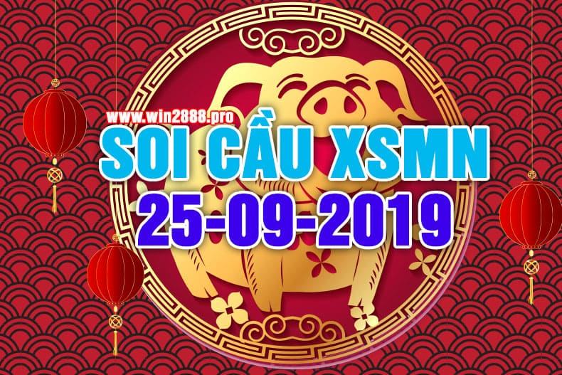 Win2888 soi cầu chốt số XSMN 25-9-2019