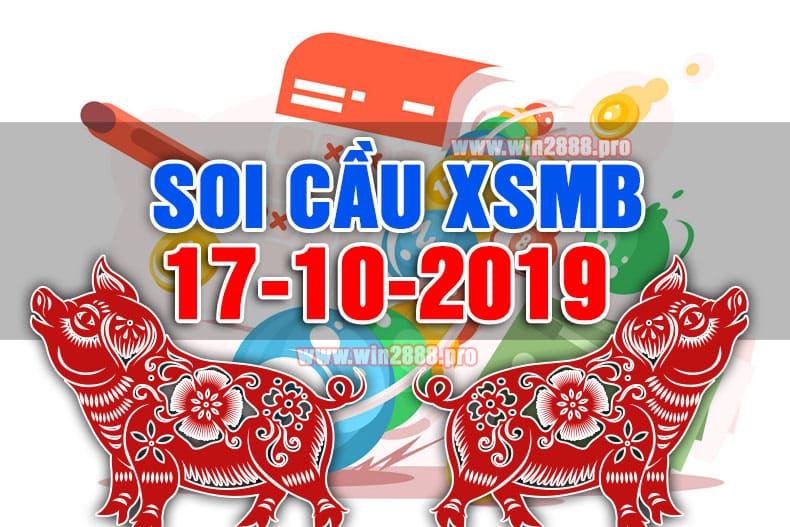 Win2888 chốt số soi cầu XSMB 17-10-2019