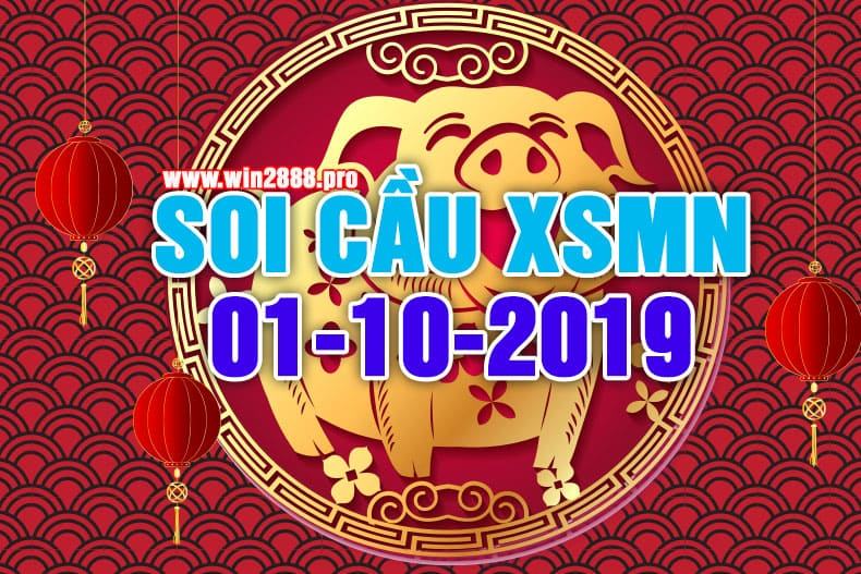 Win2888 soi cầu chốt số XSMN 1-10-2019