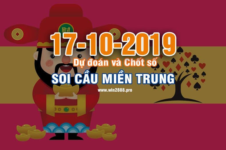 Win2888 chốt số soi cầu XSMT 17-10-2019