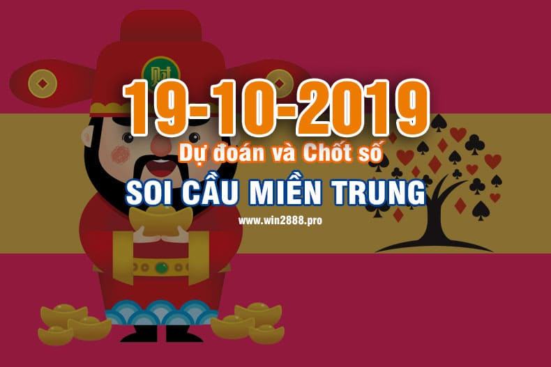 Win2888 chốt số soi cầu XSMT 19-10-2019