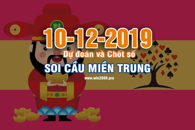 Win2888 chốt số soi cầu XSMT 10-12-2019