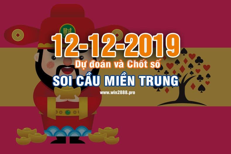 Win2888 chốt số soi cầu XSMT 12-12-2019