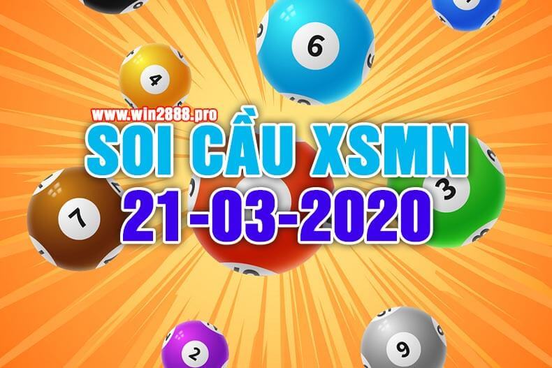 Win2888 soi cầu chốt số XSMN 21-3-2020
