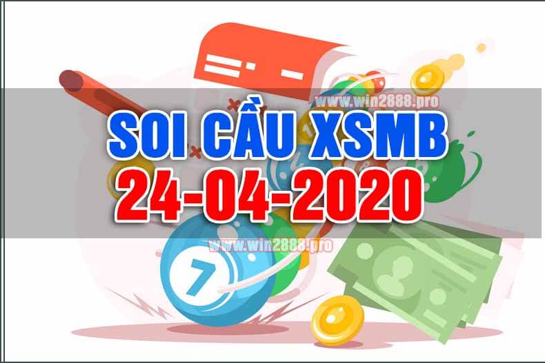 Win2888 chốt số soi cầu XSMB 24-4-2020