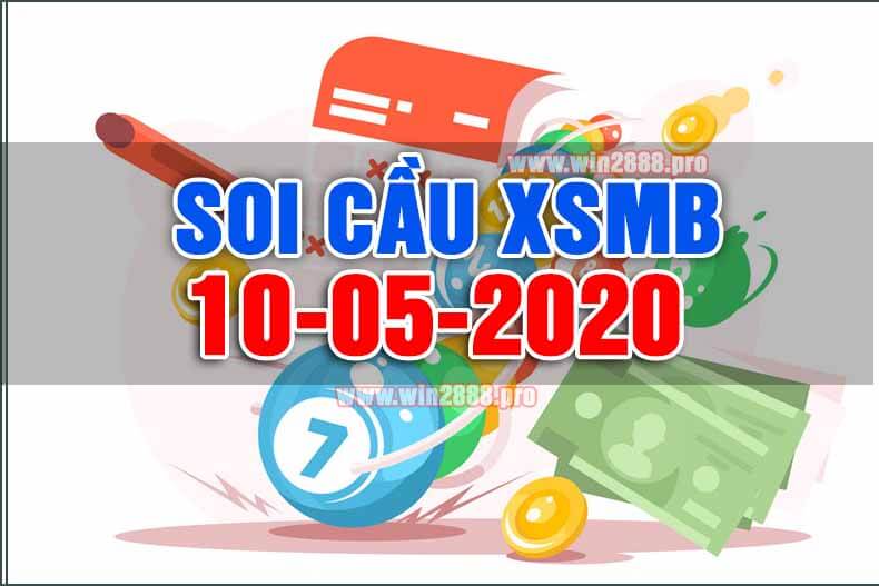 Win2888 chốt số soi cầu XSMB 10-5-2020