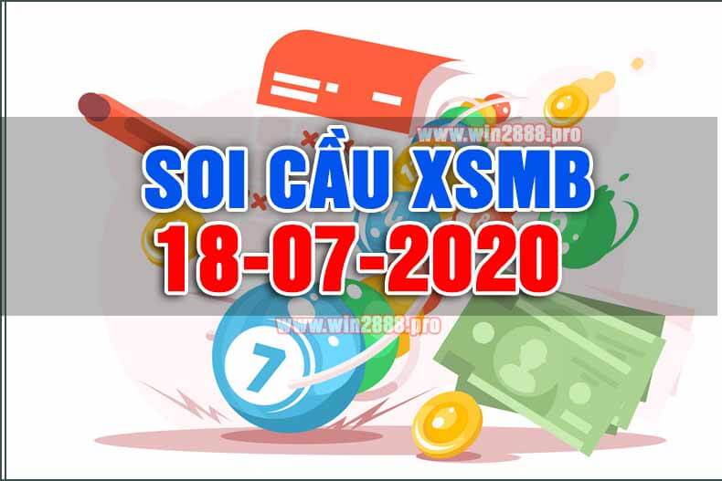 Win2888 chốt số soi cầu XSMB 18-7-2020