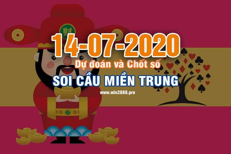 Win2888 chốt số soi cầu XSMT 14-7-2020