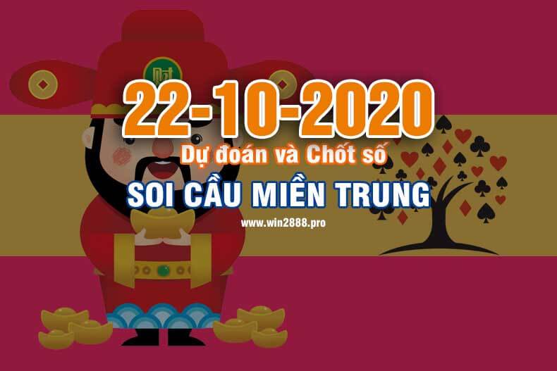 Win2888 chốt số soi cầu XSMT 22-10-2020