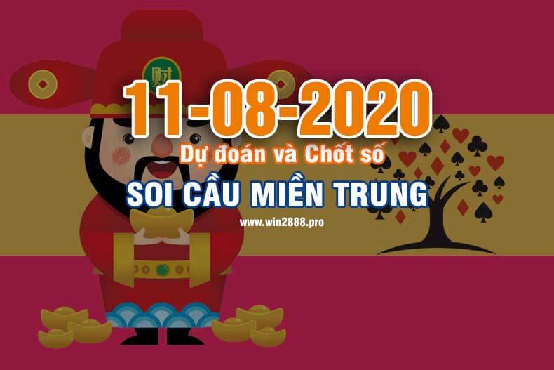 Win2888 chốt số soi cầu XSMT 11-8-2020