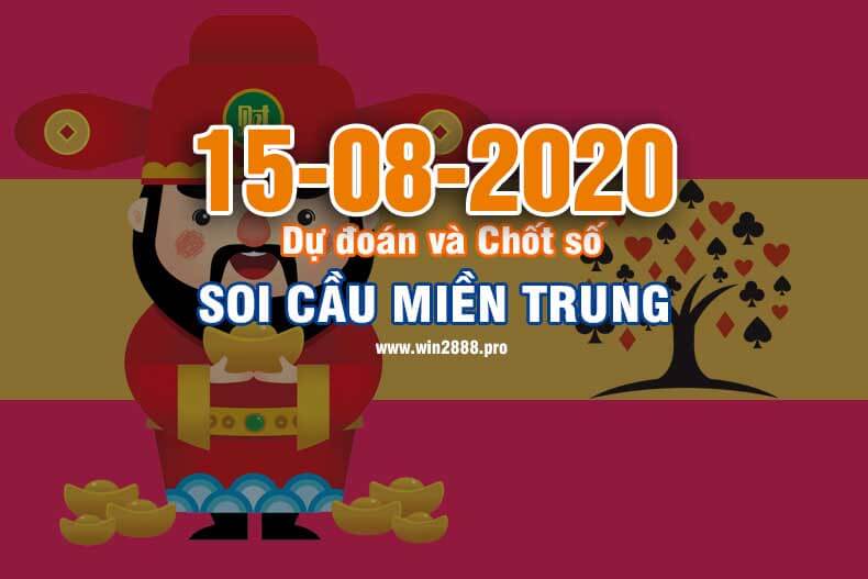 Win2888 chốt số soi cầu XSMT 15-8-2020