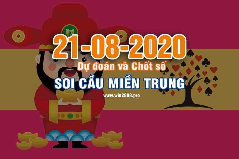 Win2888 chốt số soi cầu XSMT 21-8-2020