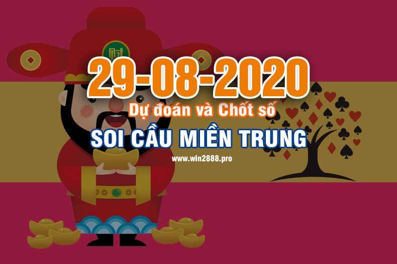 Win2888 chốt số soi cầu XSMT 29-8-2020